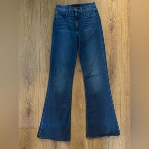 Joe's Jeans Molly High-Rise Flare Jeans - Dark Denim